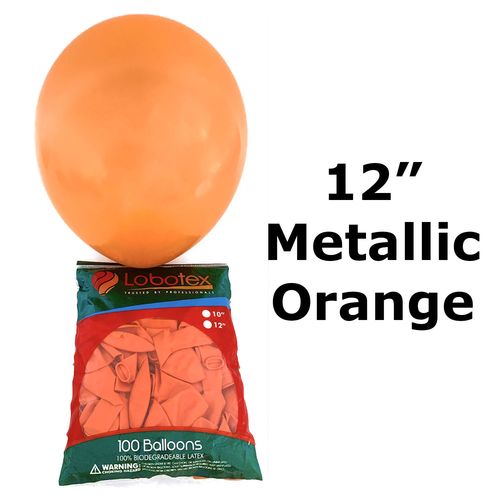 12inch Metallic Balloon (100 per pack) size12