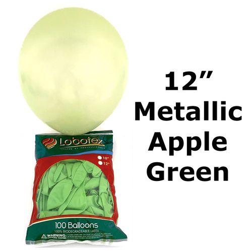 12inch Metallic Balloon (100 per pack) size12