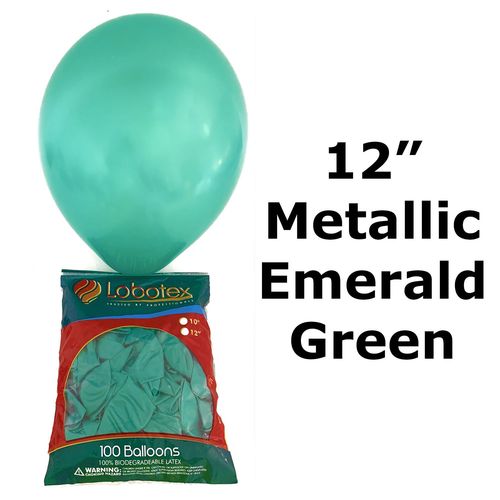 12inch Metallic Balloon (100 per pack) size12