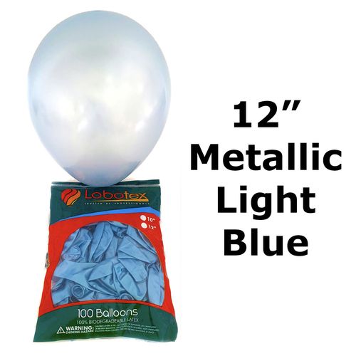 12inch Metallic Balloon (100 per pack) size12