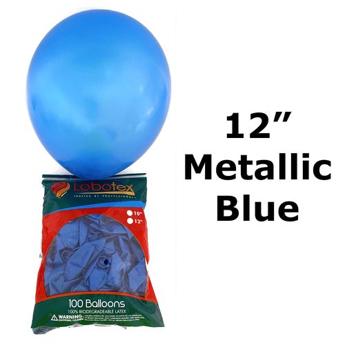 12inch Metallic Balloon (100 per pack) size12