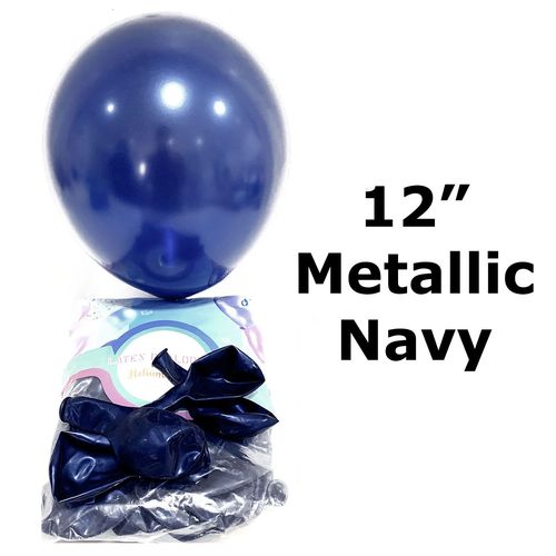 12inch Metallic Balloon (100 per pack) size12