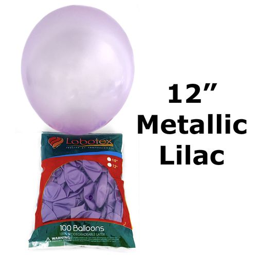 12inch Metallic Balloon (100 per pack) size12