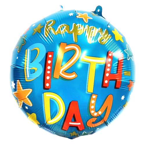 Foil Balloon 18 inches (birthday) (loose)