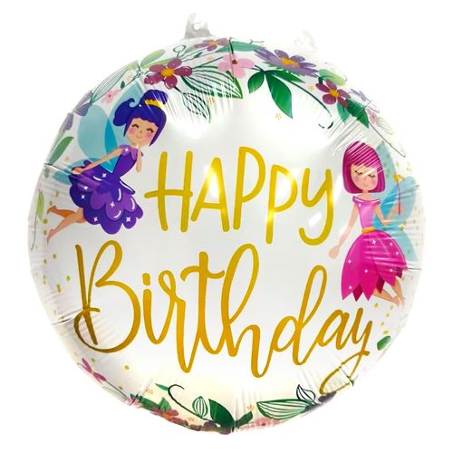 Foil Balloon 18 inches (birthday) (loose)