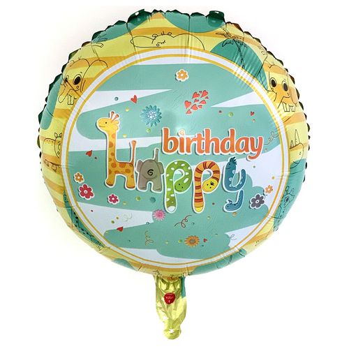 Foil Balloon 18 inches (birthday) (loose)