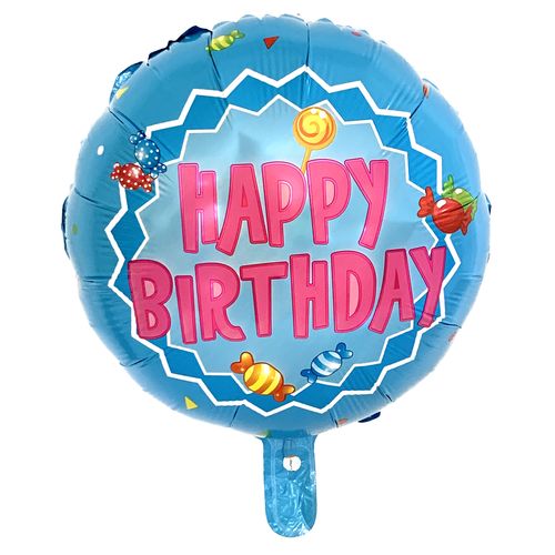 Foil Balloon 18 inches (birthday) (loose)