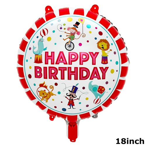 Foil Balloon 18 inches (birthday) (loose)