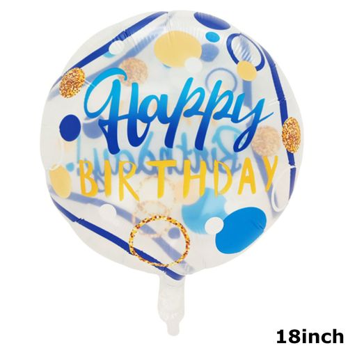 Foil Balloon 18 inches (birthday) (loose)