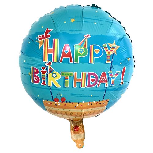 Foil Balloon 18 inches (birthday) (loose)