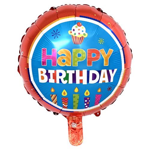 Foil Balloon 18 inches (birthday) (loose)