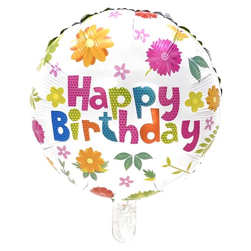 Foil Balloon 18 inches (birthday) (loose)