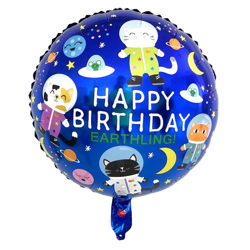 Foil Balloon 18 inches (birthday) (loose)