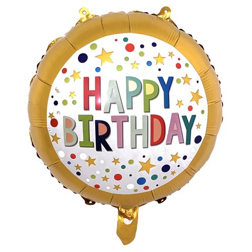 Foil Balloon 18 inches (birthday) (loose)