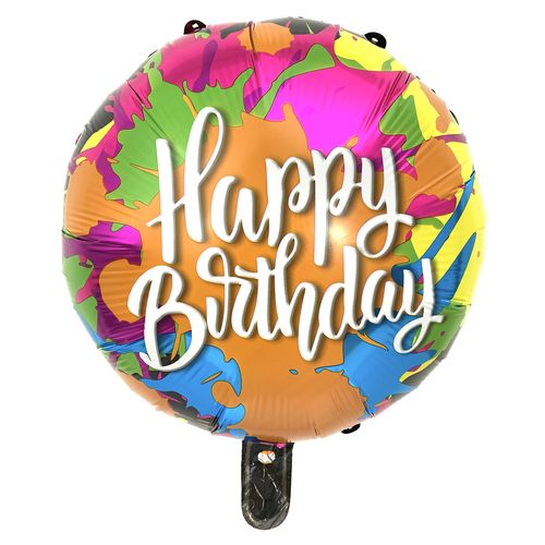 Foil Balloon 18 inches (birthday) (loose)