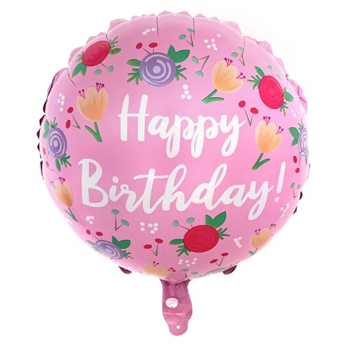 Foil Balloon 18 inches (birthday) (loose)