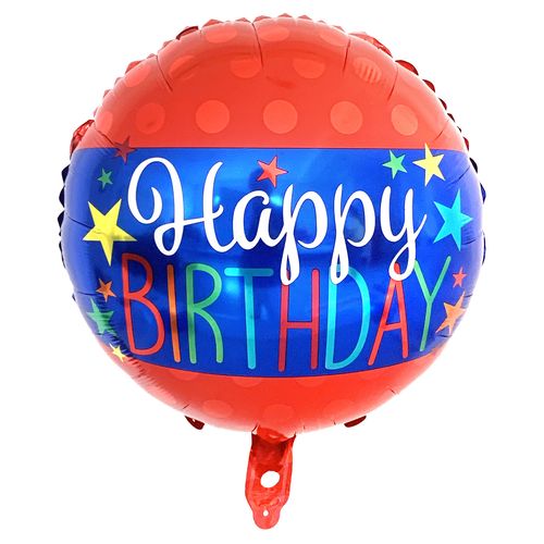 Foil Balloon 18 inches (birthday) (loose)