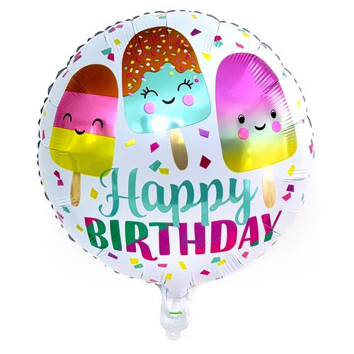 Foil Balloon 18 inches (birthday) (loose)