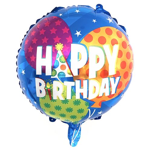 Foil Balloon 18 inches (birthday) (loose)