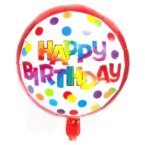 Foil Balloon 18 inches (birthday) (loose)