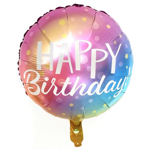 Foil Balloon 18 inches (birthday) (loose)