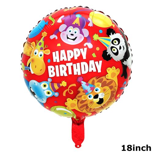 Foil Balloon 18 inches (birthday) (loose)
