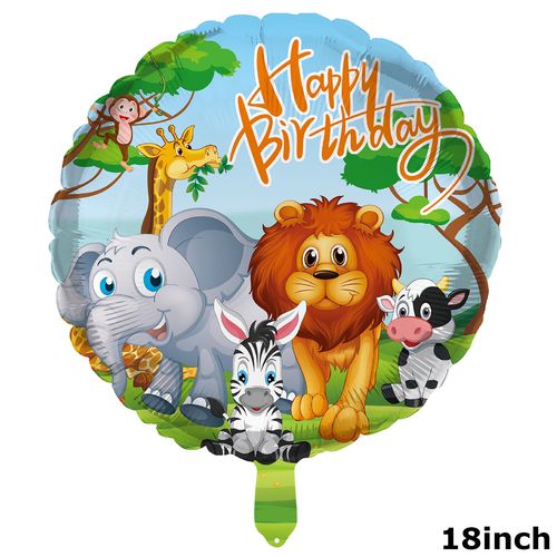 Foil Balloon 18 inches (birthday) (loose)