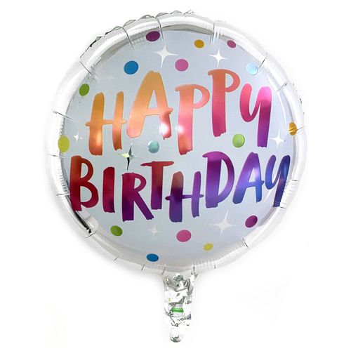 Foil Balloon 18 inches (birthday) (loose)