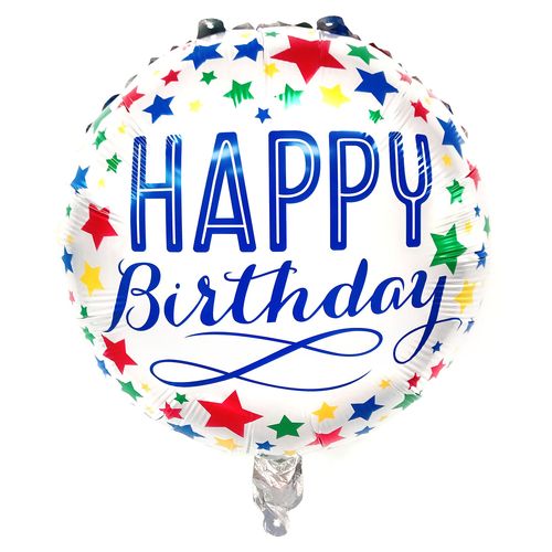 Foil Balloon 18 inches (birthday) (loose)