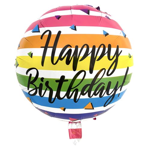 Foil Balloon 18 inches (birthday) (loose)