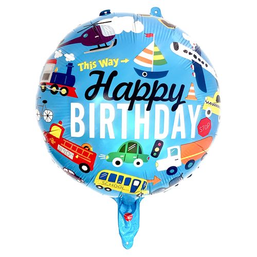 Foil Balloon 18 inches (birthday) (loose)