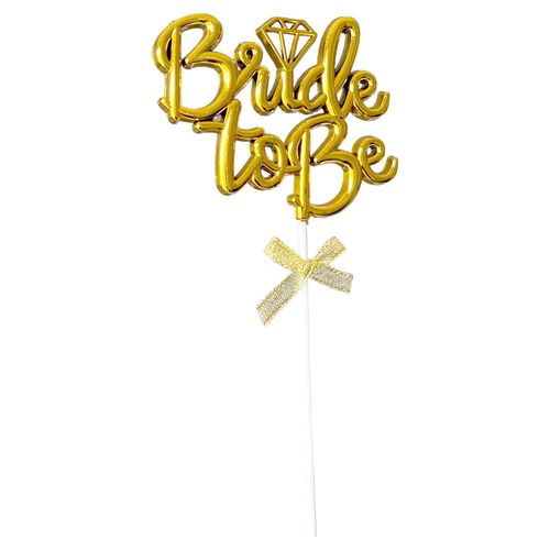 Plastic cake topper