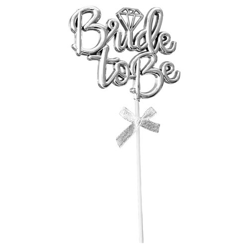 Plastic cake topper