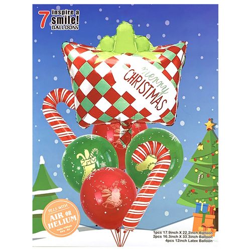 Christmas New Year Balloon Set