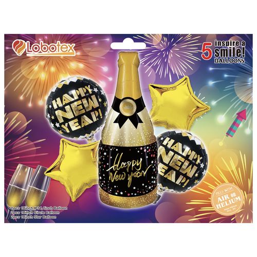 Christmas New Year Balloon Set