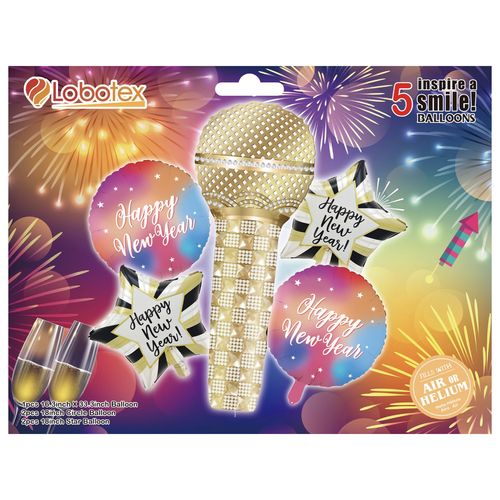 Christmas New Year Balloon Set