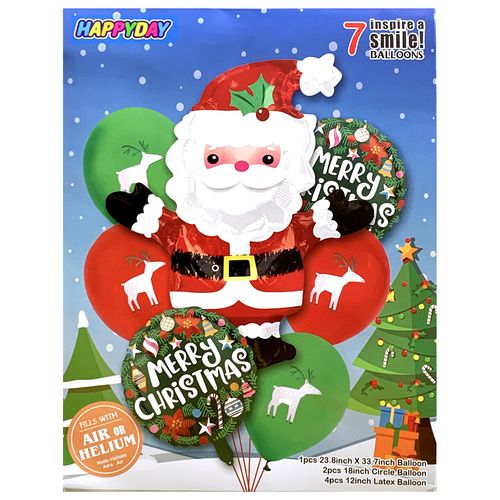 Christmas New Year Balloon Set