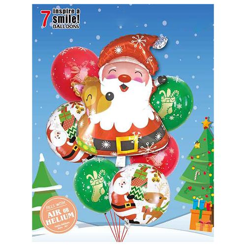 Christmas New Year Balloon Set