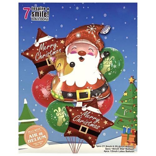 Christmas New Year Balloon Set