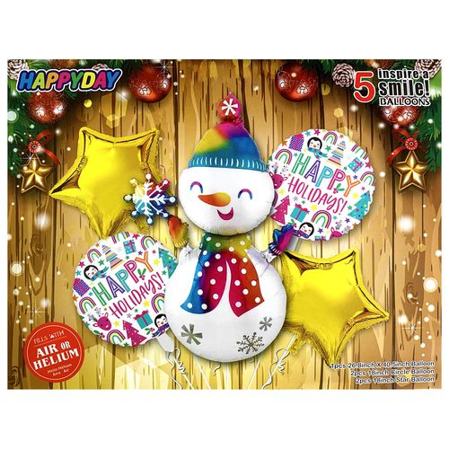 Christmas New Year Balloon Set