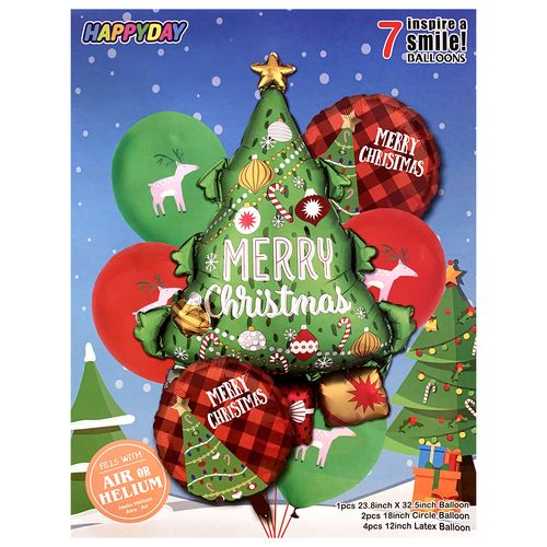 Christmas New Year Balloon Set