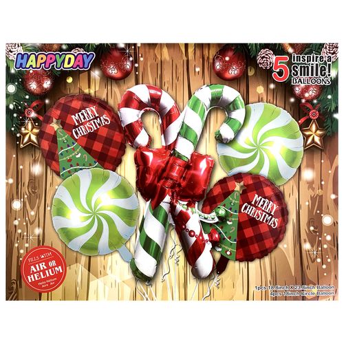 Christmas New Year Balloon Set