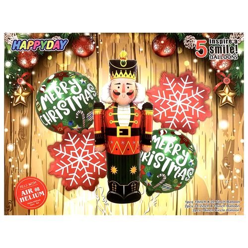 Christmas New Year Balloon Set