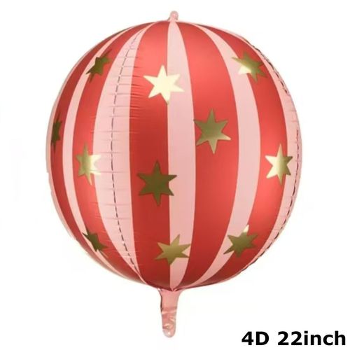 Christmas New Year Foil Balloon (Loose)
