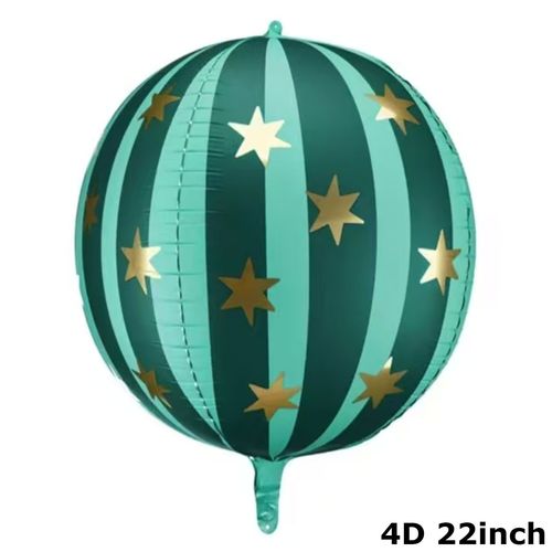 Christmas New Year Foil Balloon (Loose)