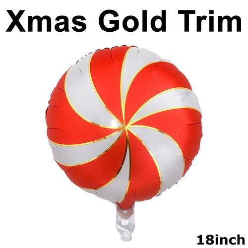 Christmas New Year Foil Balloon (Loose)