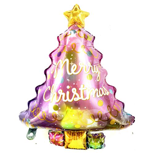 Christmas New Year Foil Balloon (Loose)