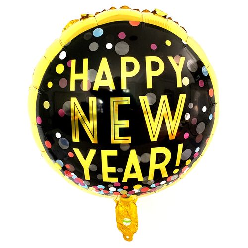 Christmas New Year Foil Balloon (Loose)