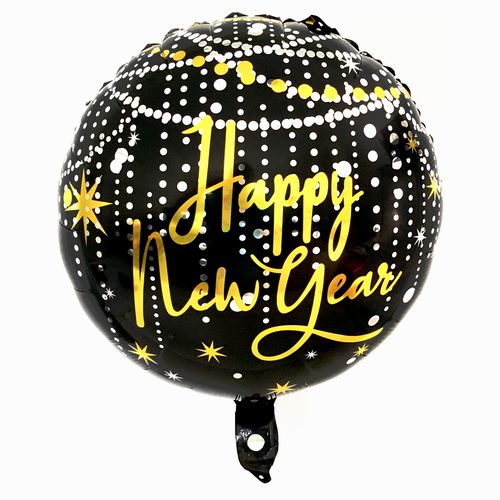 Christmas New Year Foil Balloon (Loose)