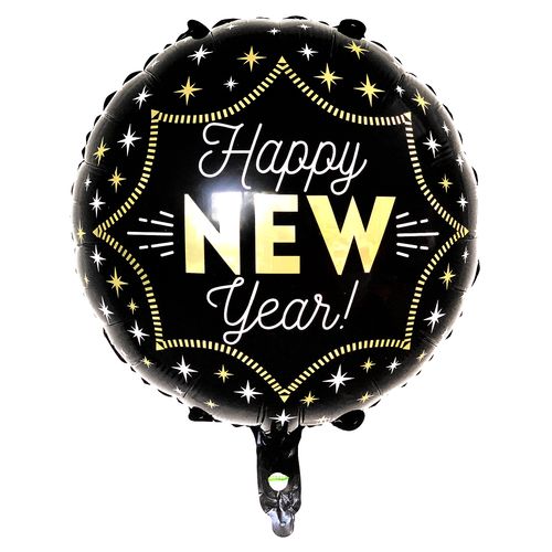 Christmas New Year Foil Balloon (Loose)